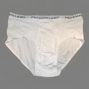 Polo Ralph Lauren Classic Fit Cotton Briefs White Size 2XL NEW!